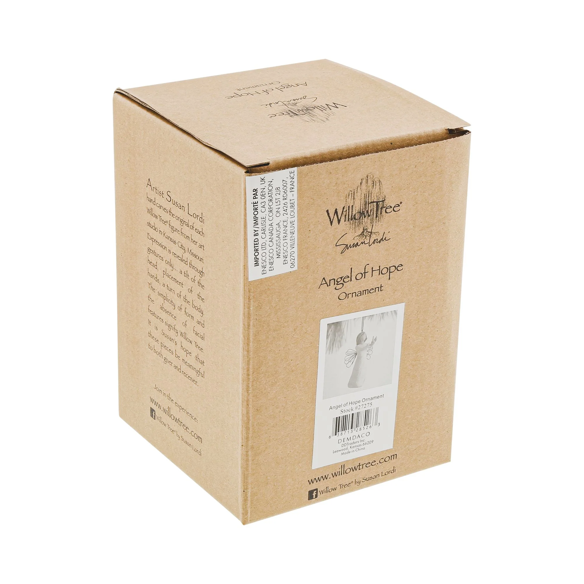 Angel of Hope Ornament by Willow Tree - Image 3