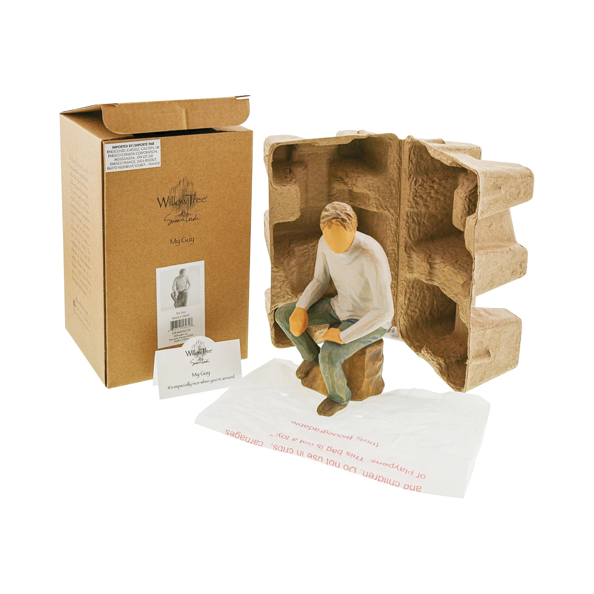 My Guy Figurine by Willow Tree - Image 5